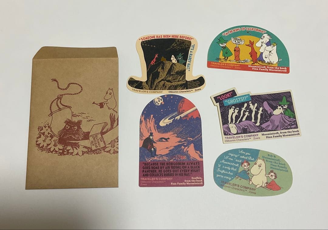 TRAVELER'S COMPANY ムーミン ノート ペン ステッカー