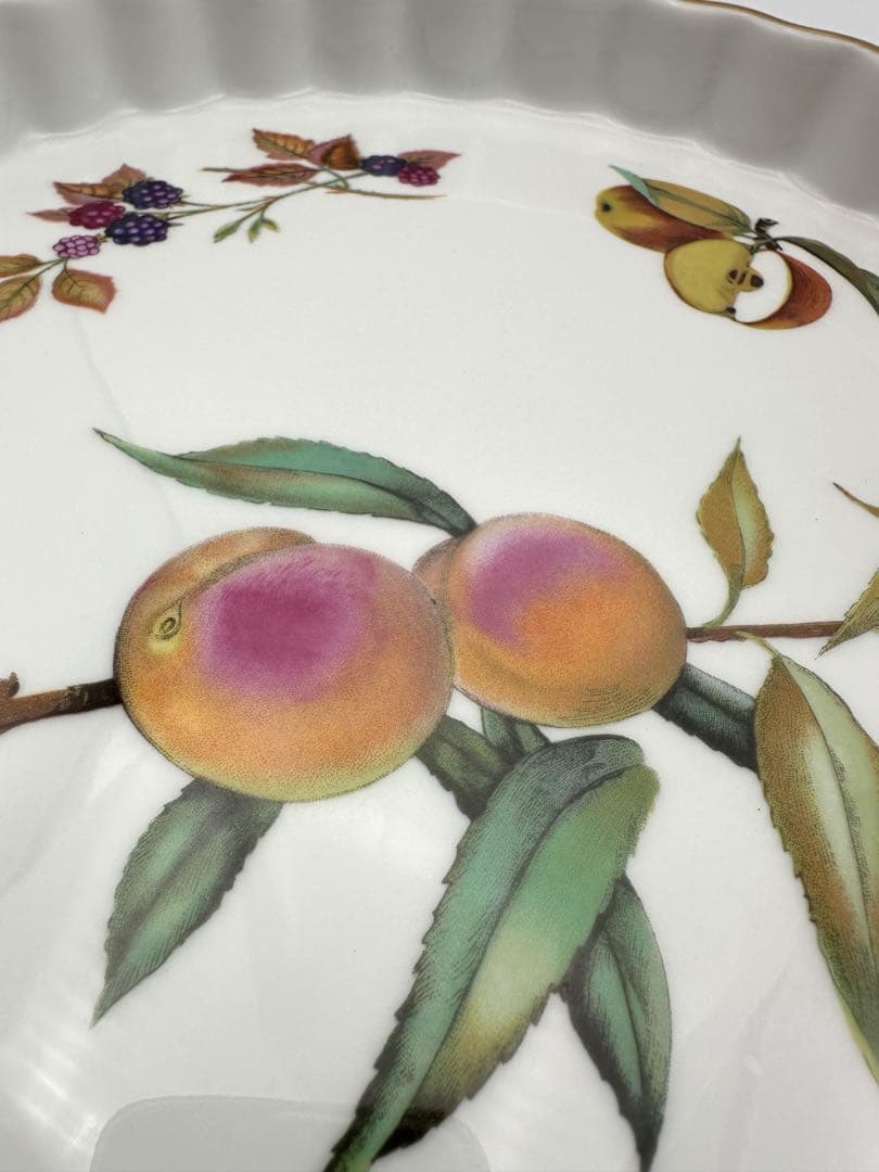 ロイヤルウースター　エベシャム　ゴールドキッシュディッシュ　お皿　大皿