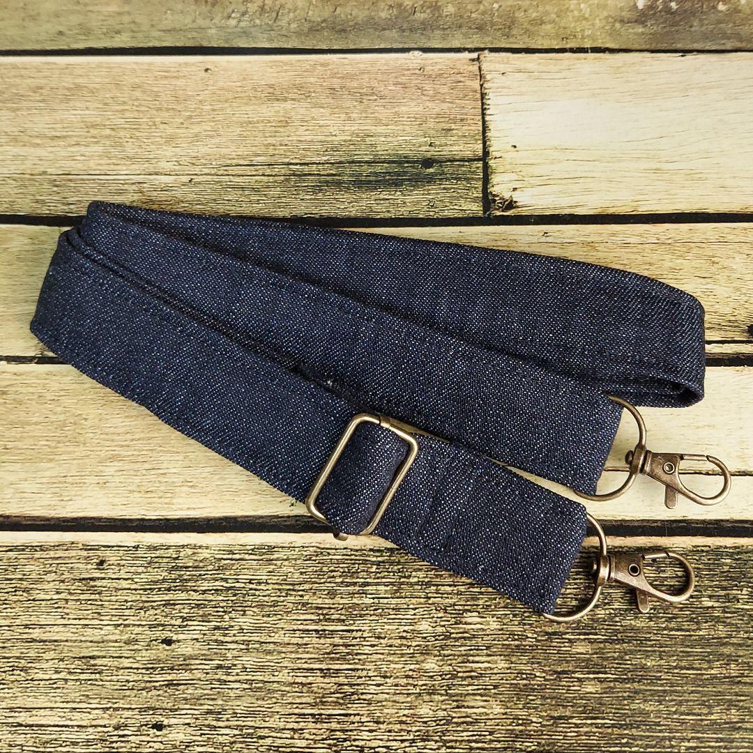 【MINMI】刺繍デニムバック　No.664　デニムリメイク