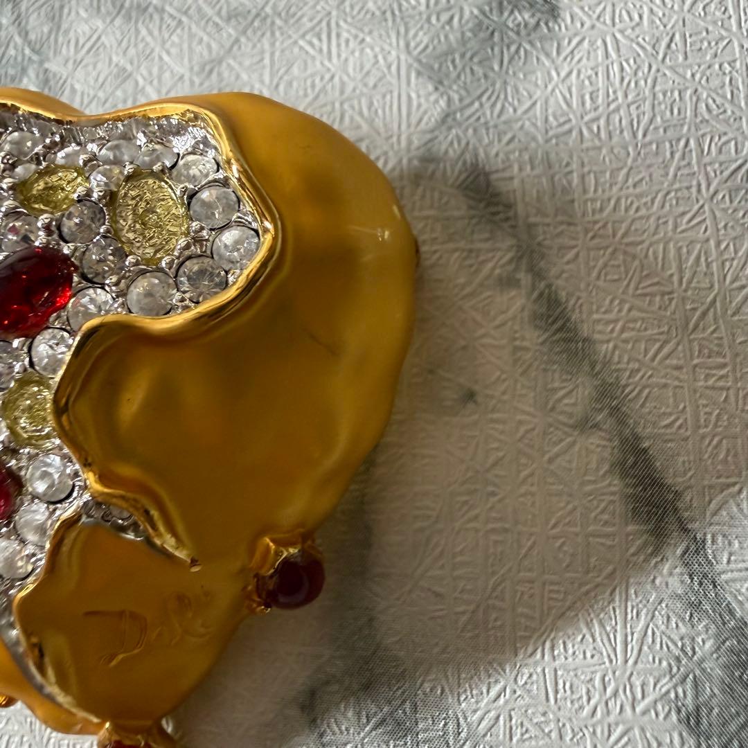 【訳あり/希少】DALI JOIES ダリ「王家の心臓」ブローチ 復刻品