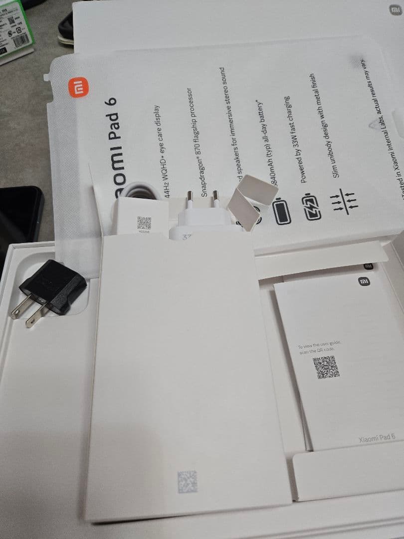 Xiaomi Pad 6 内蔵256GB メモリ8GB