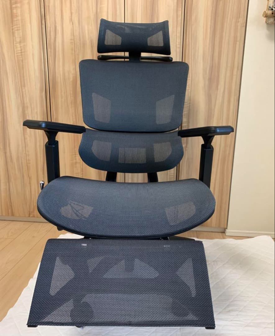 GrowSpica Pro グロースピカプロ　メッシュデスクチェア　ブラック