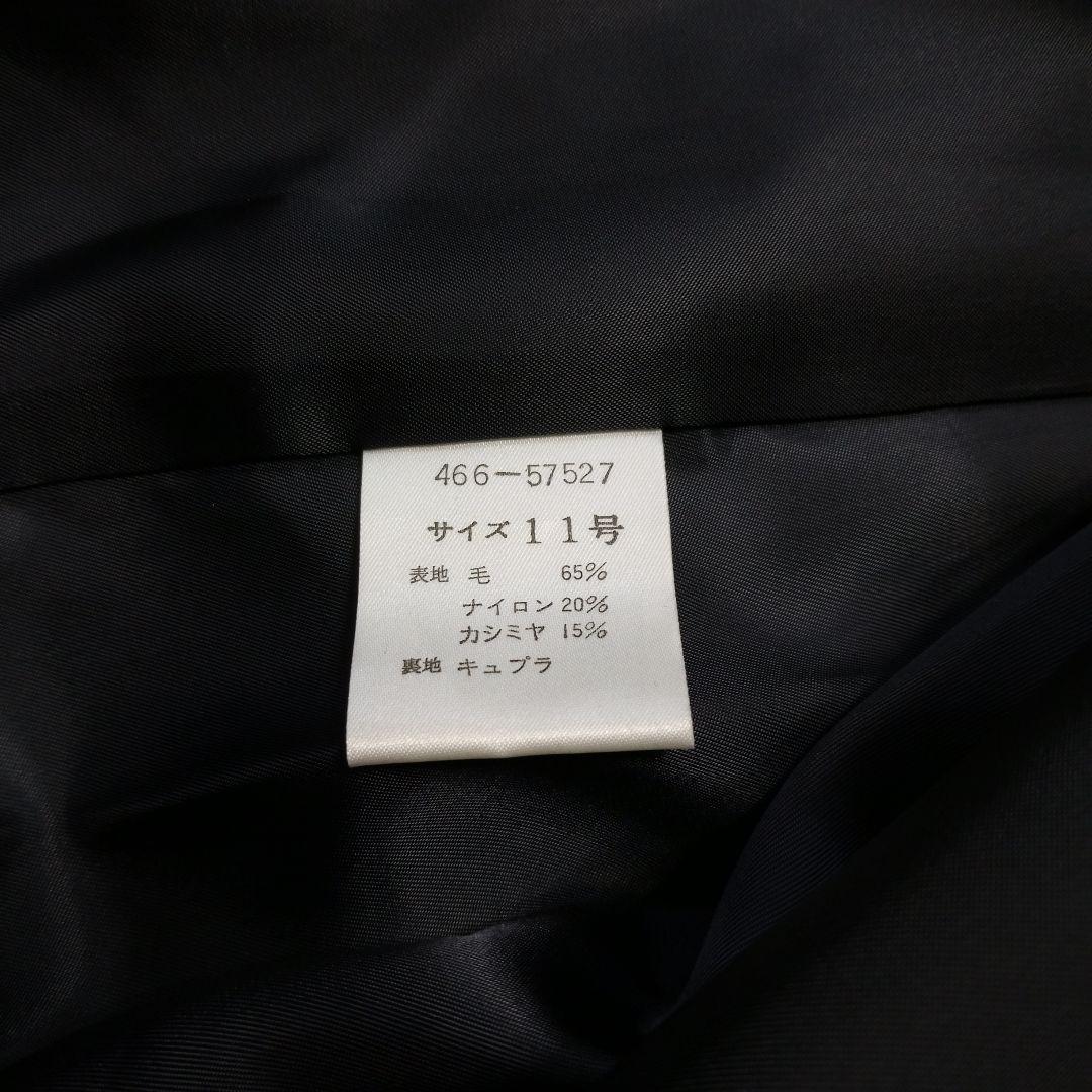 Life GIVENCHY ウール カシミヤ ロングコート 金ボタン 黒 11号