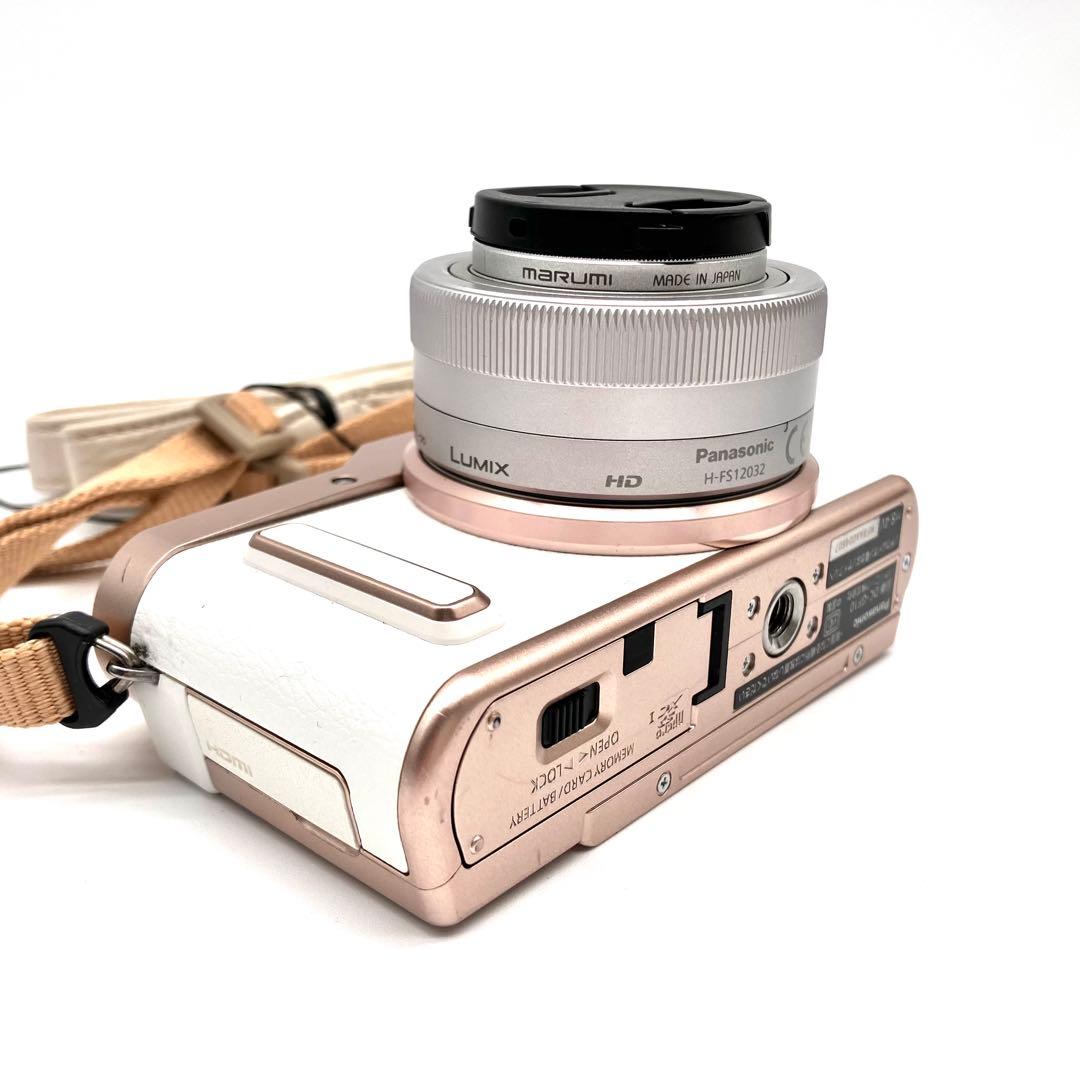 Wi-Fi対応 Panasonic DC-GF10 レンズキット　ホワイト