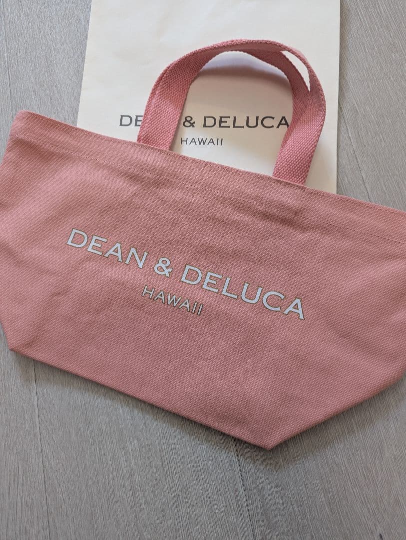 ＜新品＞ハワイ限定☆DEAN＆DELUCA☆トートSロイヤルピンク