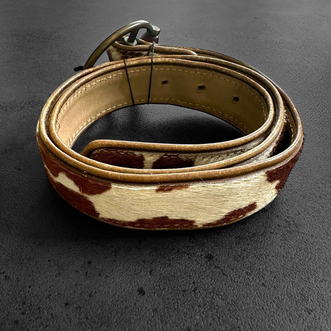 希少✨DOLCE&GABBANA Cow Harako Belt