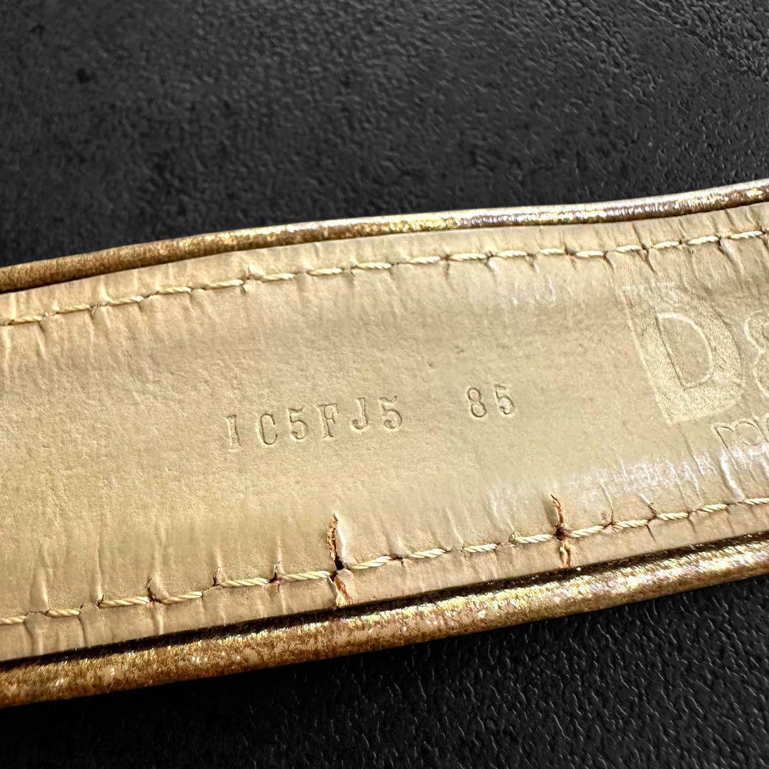 希少✨DOLCE&GABBANA Cow Harako Belt