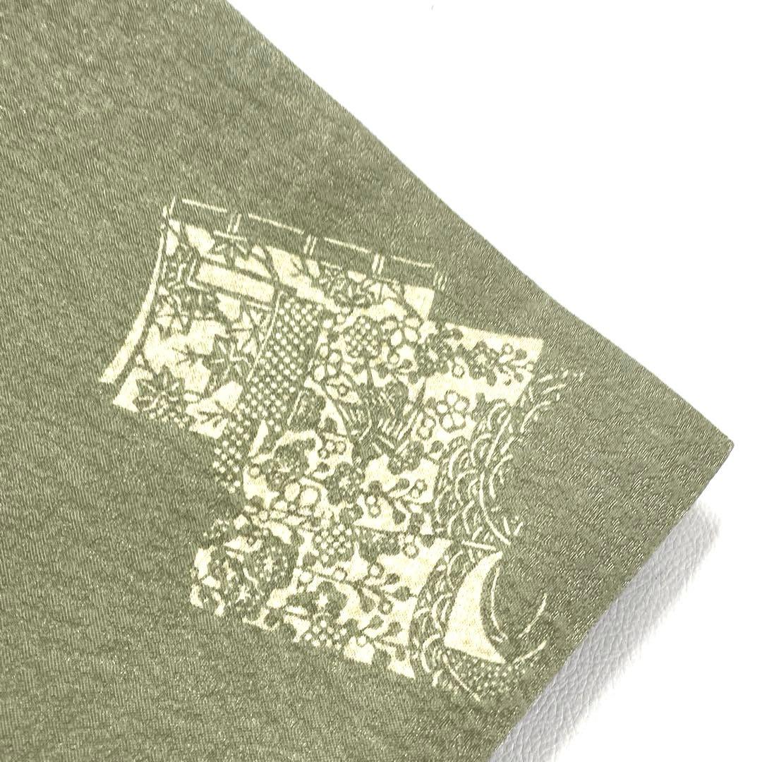 専用帯6245 6258 二点セット ●高級 正絹 紅型 両面全通 リバーシブル