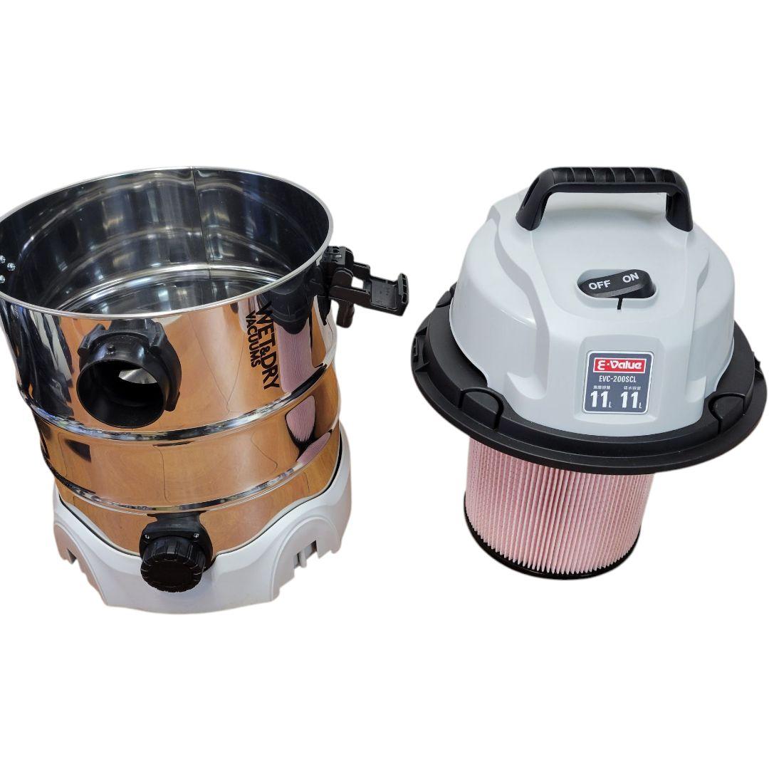 ❤未使用展示品✨E-Value✨乾湿両用掃除機✨業務用✨EVC-200SCL
