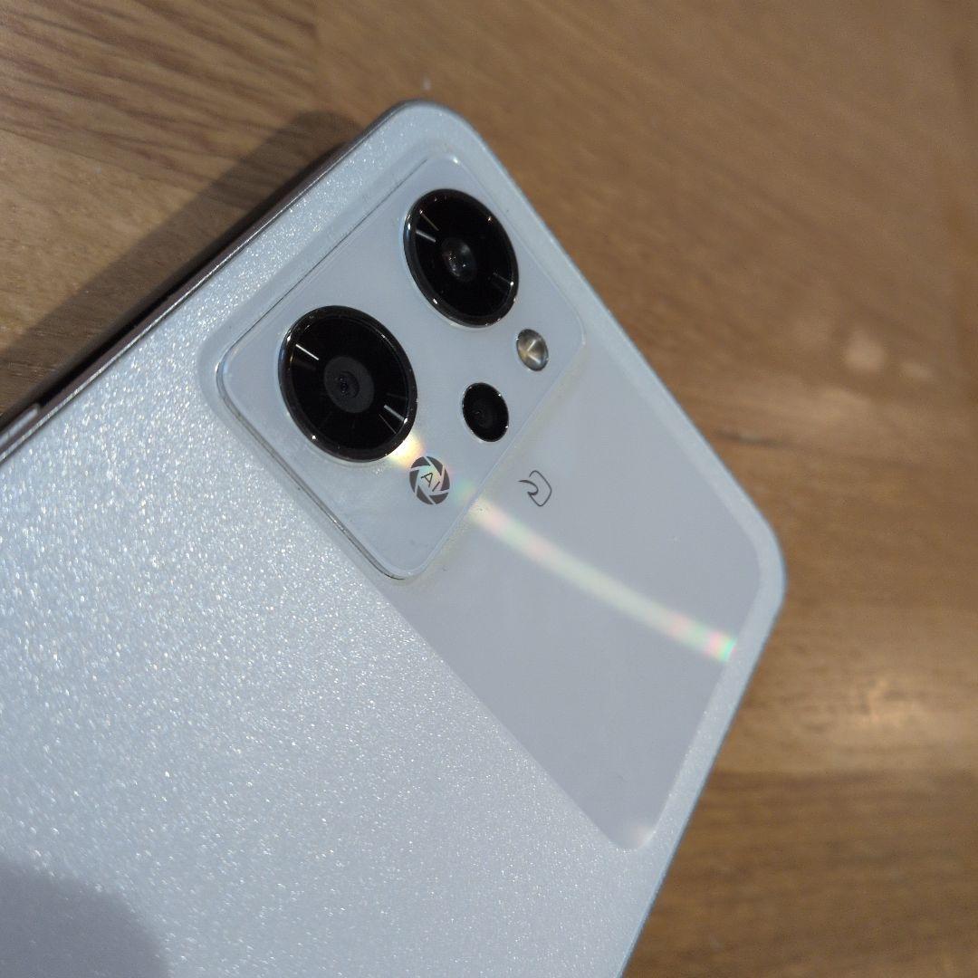 OPPO Reno 9a 本体 ムーンホワイト 画面ヒビ有