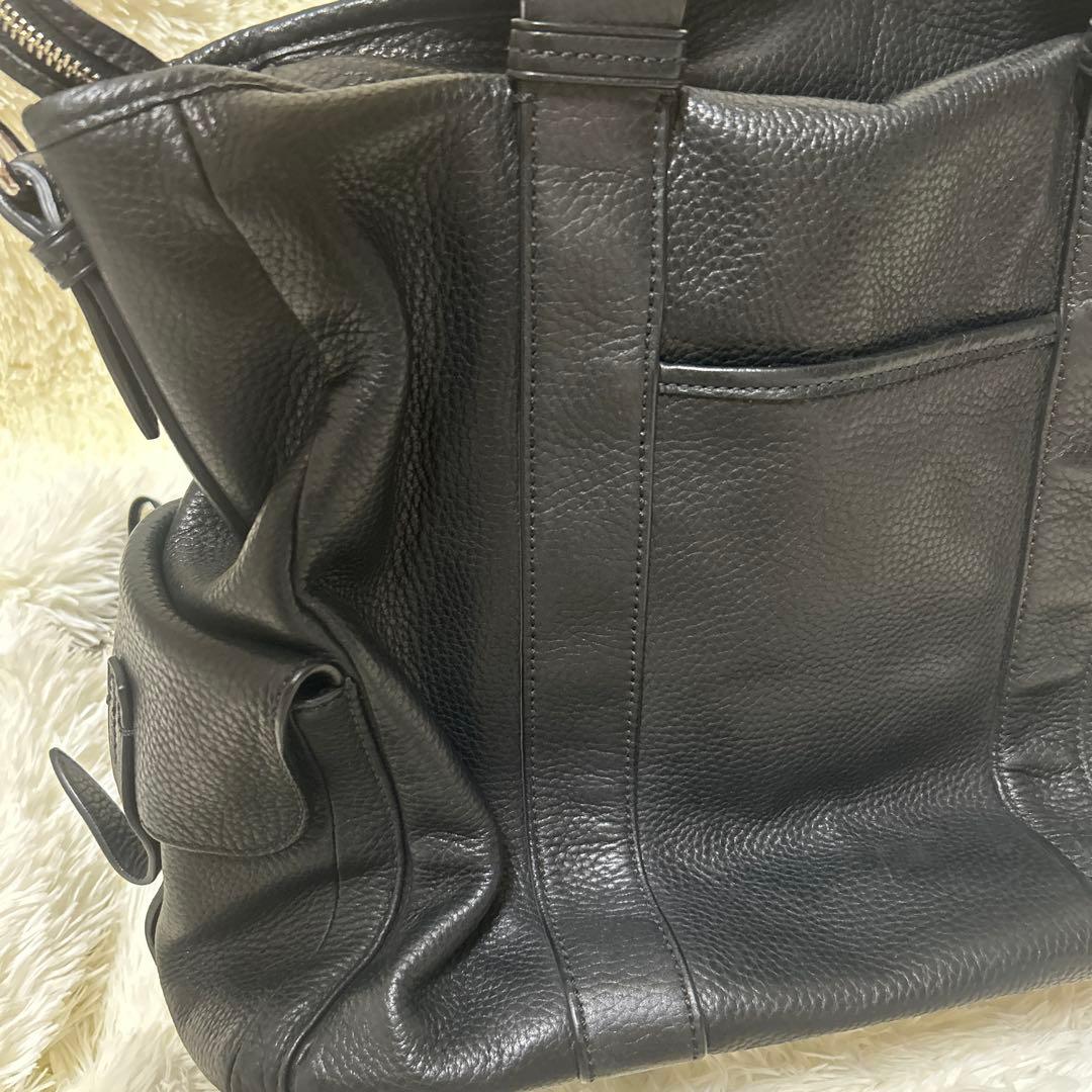 【美品】超希少✨ TUMI 2way ALPHA TAOS トップグレインレザー