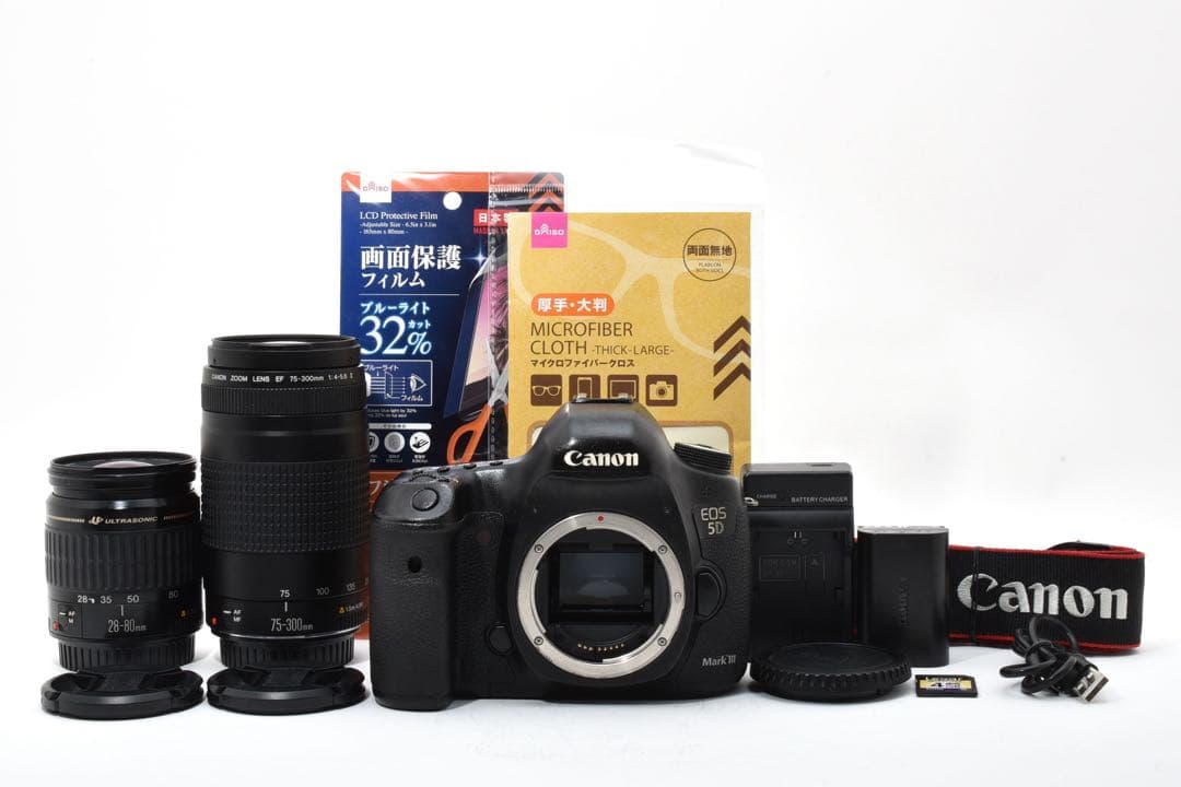 Canon EOS 5D mark III標準&望遠ダブルレンズセット