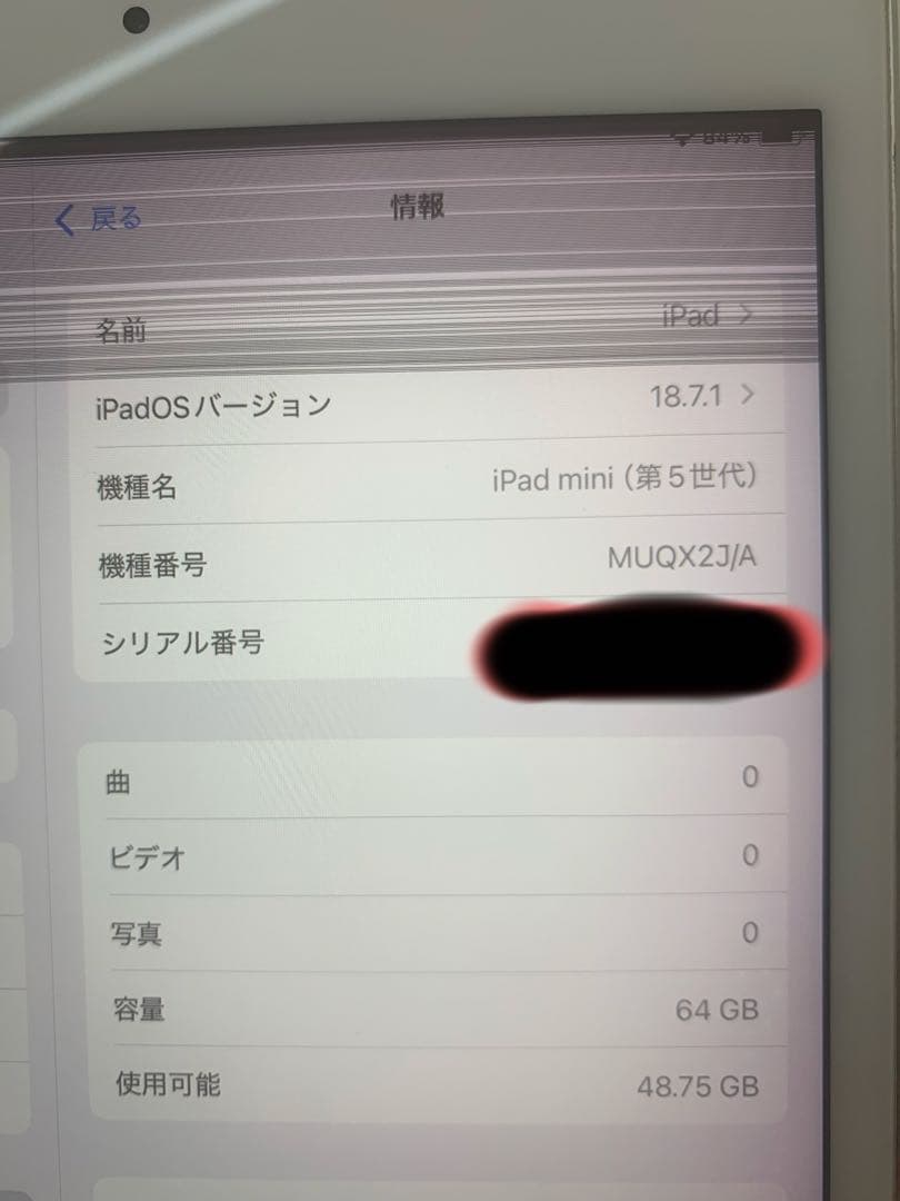 iPad mini 第5世代　①