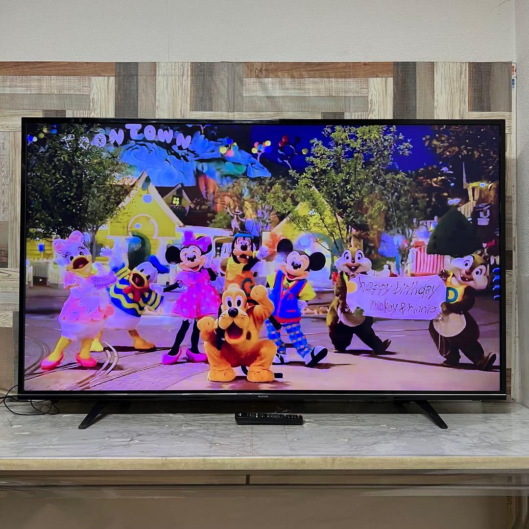 全国送料込❣️アイリスオーヤマ65V4K液晶テレビ東芝製LSI画面カンタン操作