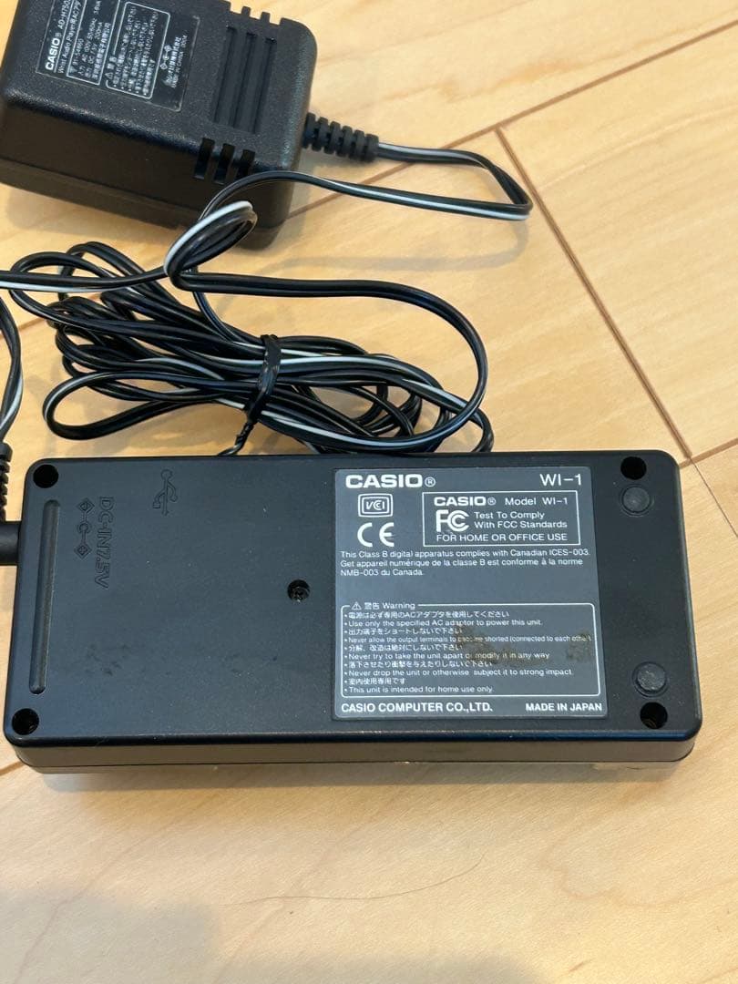 最終価格！動作品！CASIO WMP-1 充電器セット