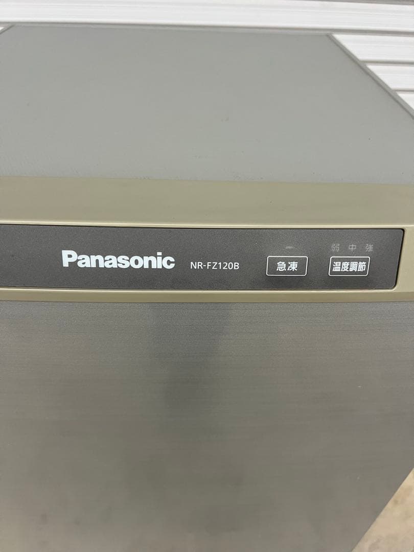 ぽんらん Panasonic NR-FZ120B 冷凍庫 シルバー2014