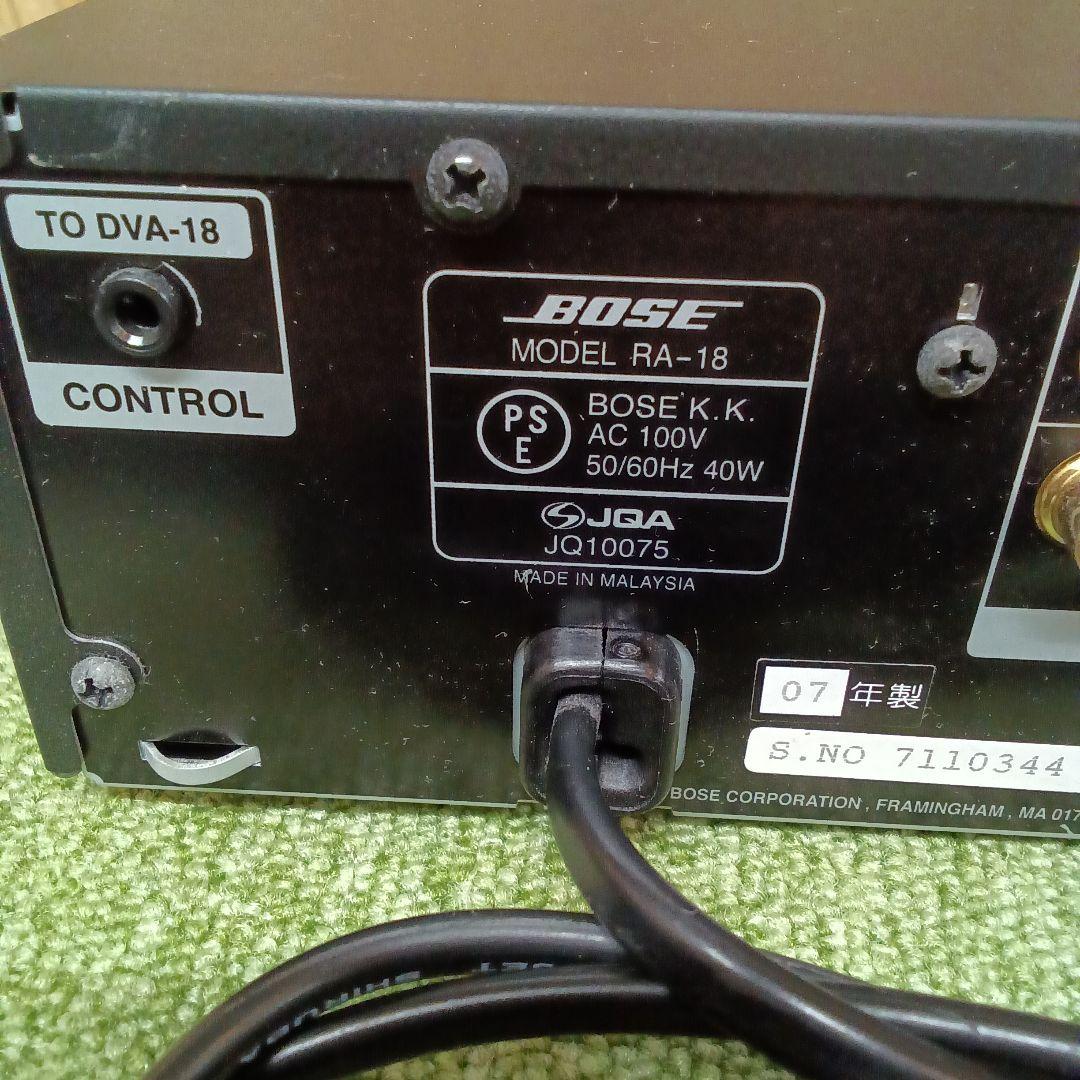 BOSE 5 Series III speaker system ＋RA-18⑧
