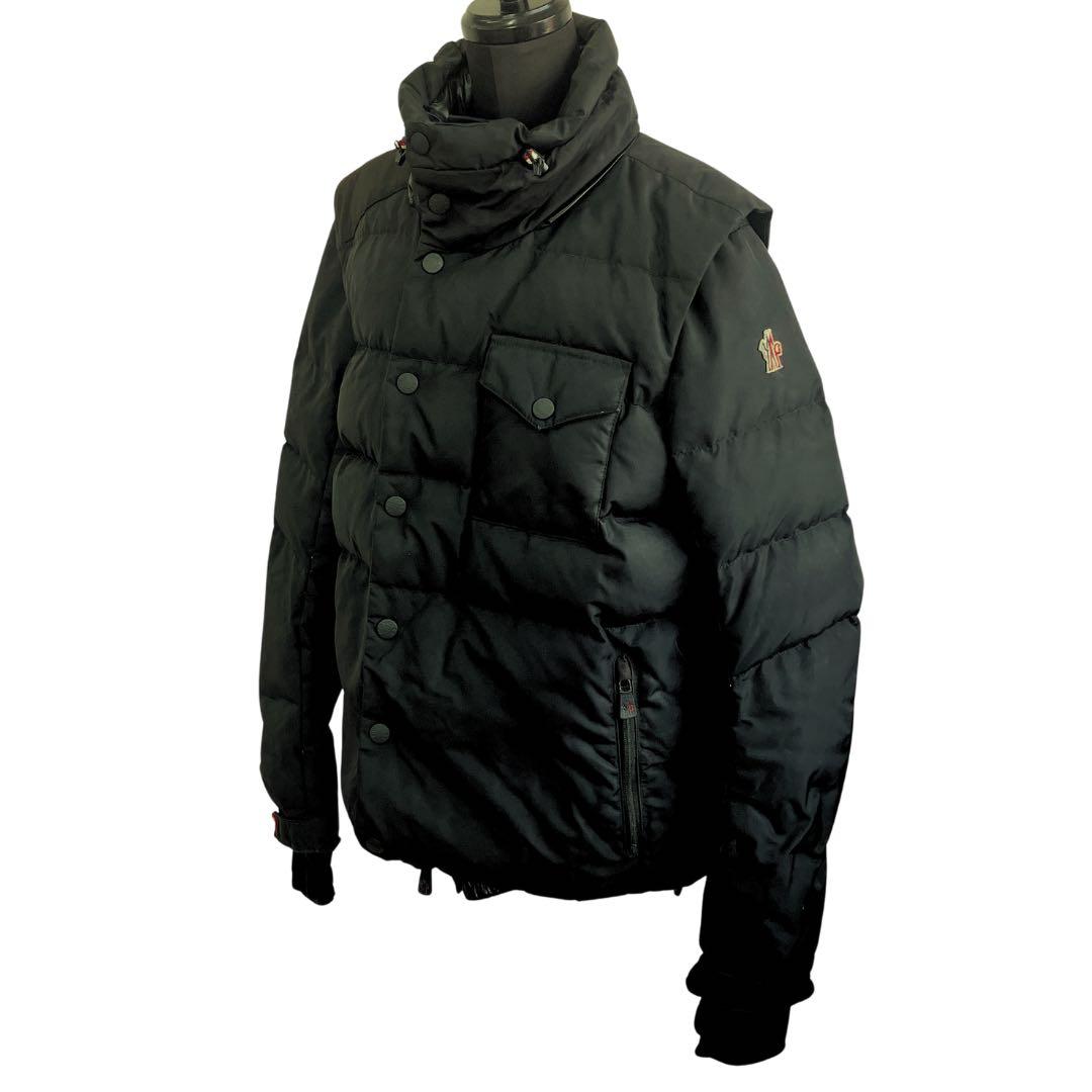 MONCLER GRENOBLE ダウンジャケット Lブラック