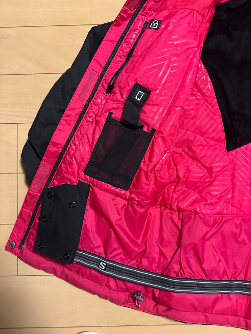 SALOMON レディース　スキー、スノーボードウエア　size M ブラック