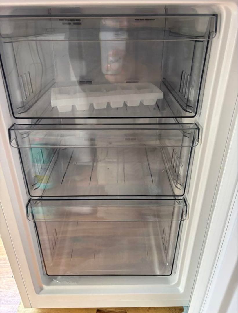 女性オーナー　美品　2024年製　スリム幅　Haier 148L 2ドア 冷蔵庫