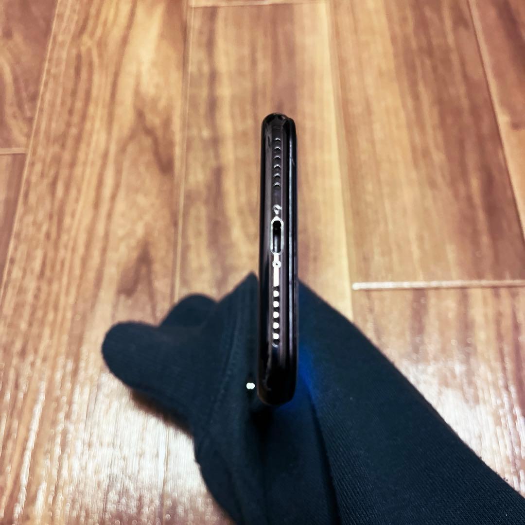 【美品】iPhoneX 64GB スペースグレイ simフリーバッテリー100%