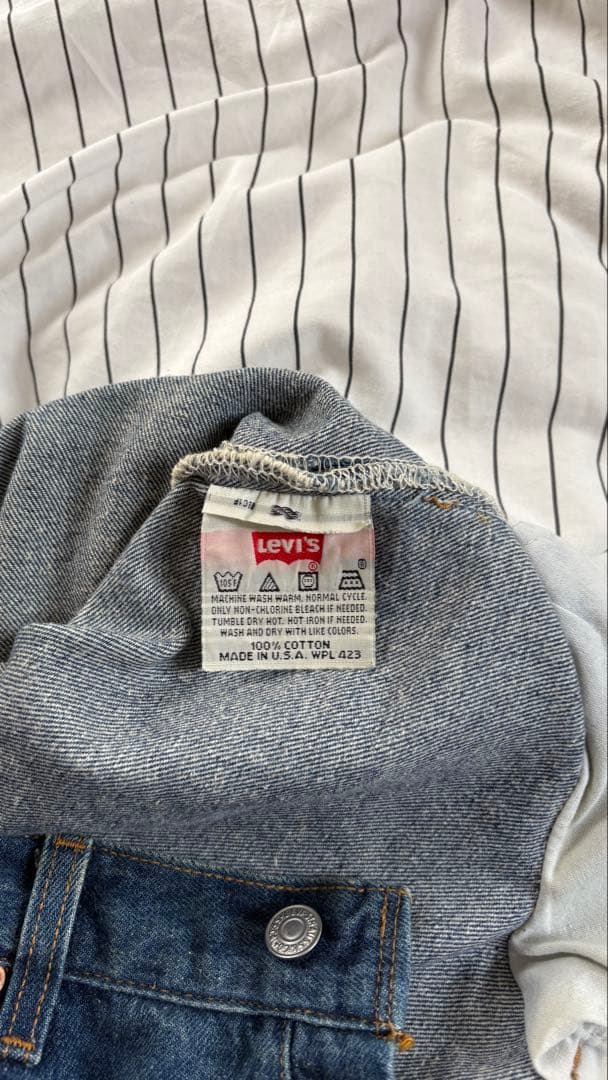 【96年製・USA製】Levi's 501 濃紺 W33 美品 ゴールデンサイズ