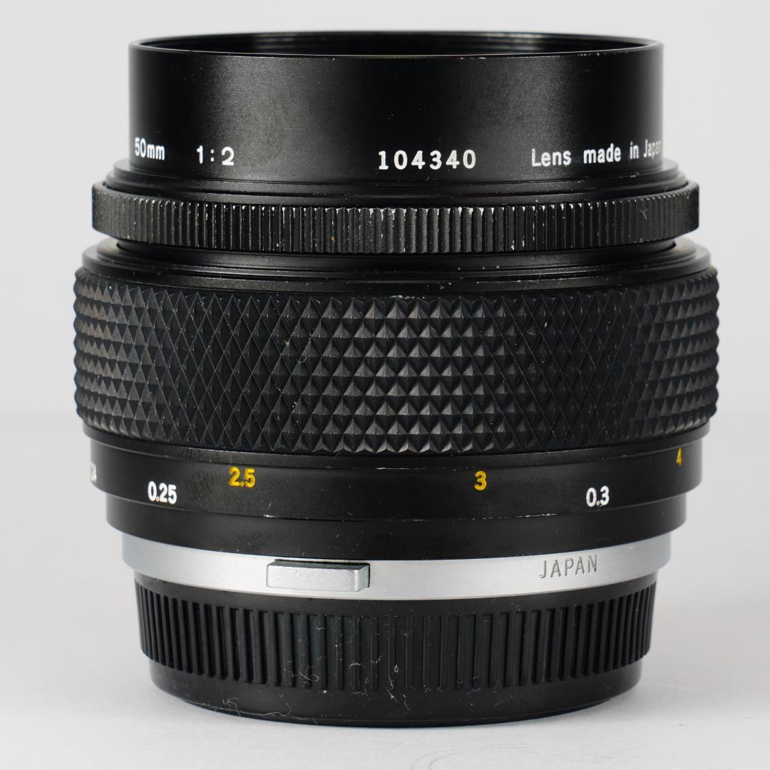 希少品！自然描写のOLYMPUS ZUIKO 50mm F2 MACRO 340