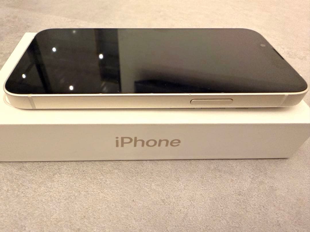 値下美品　Apple iPhone 13 mini スターライト　SIM フリー