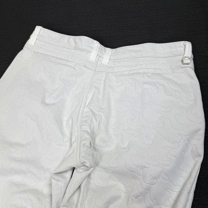 新品 フィラ ゴルフ 上下セット 高周波キルト ３層ボンディング カモ柄 白 L