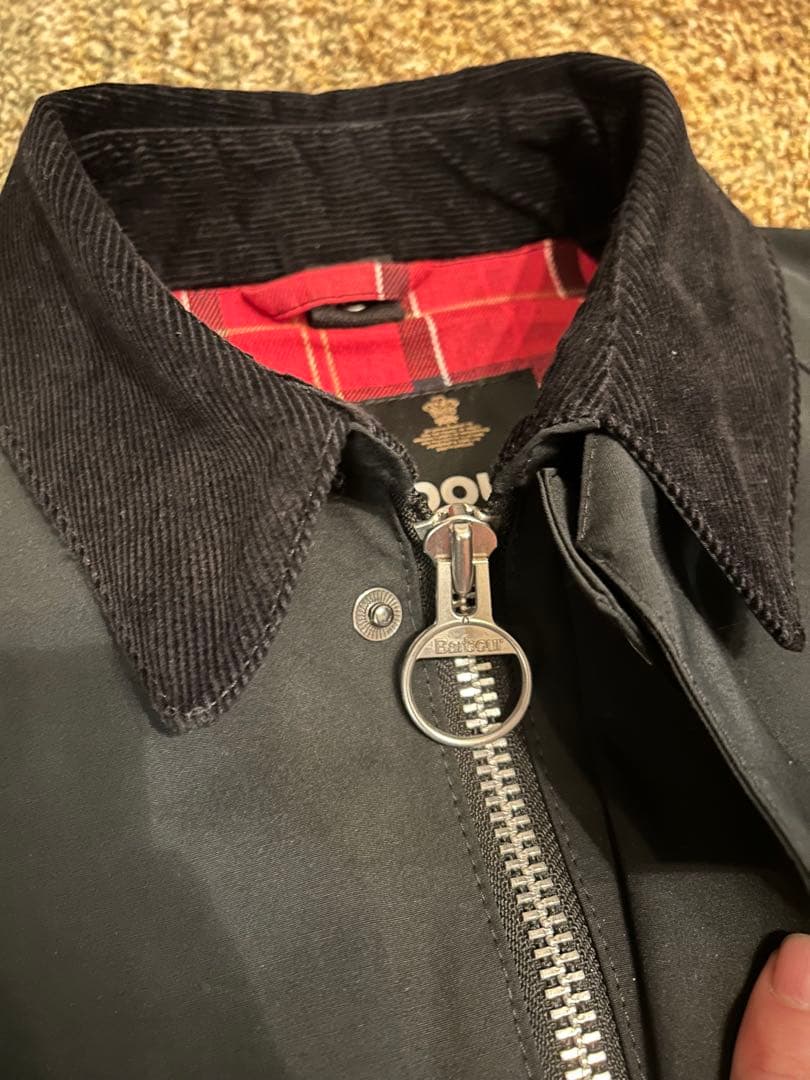 バブアー ノンワックス ビデイル MCA0784 黒 サイズ40 BEDALE