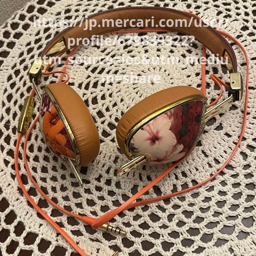 skullcandy KNOCKOUT 花柄 ヘッドフォン