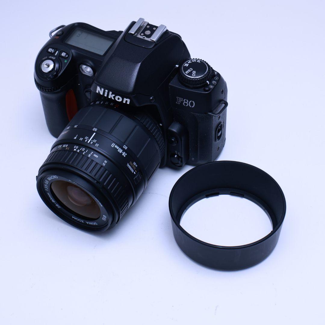 フィルムカメラ Nikon F80S レンズ 電池付き