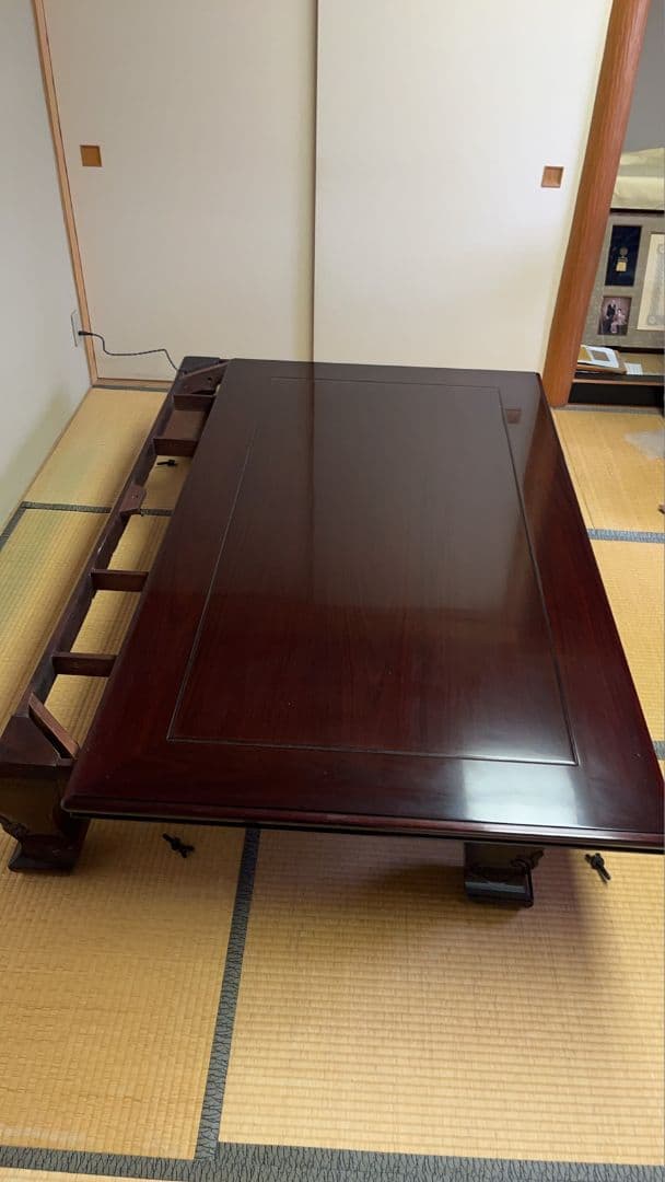 高級　家具調こたつ