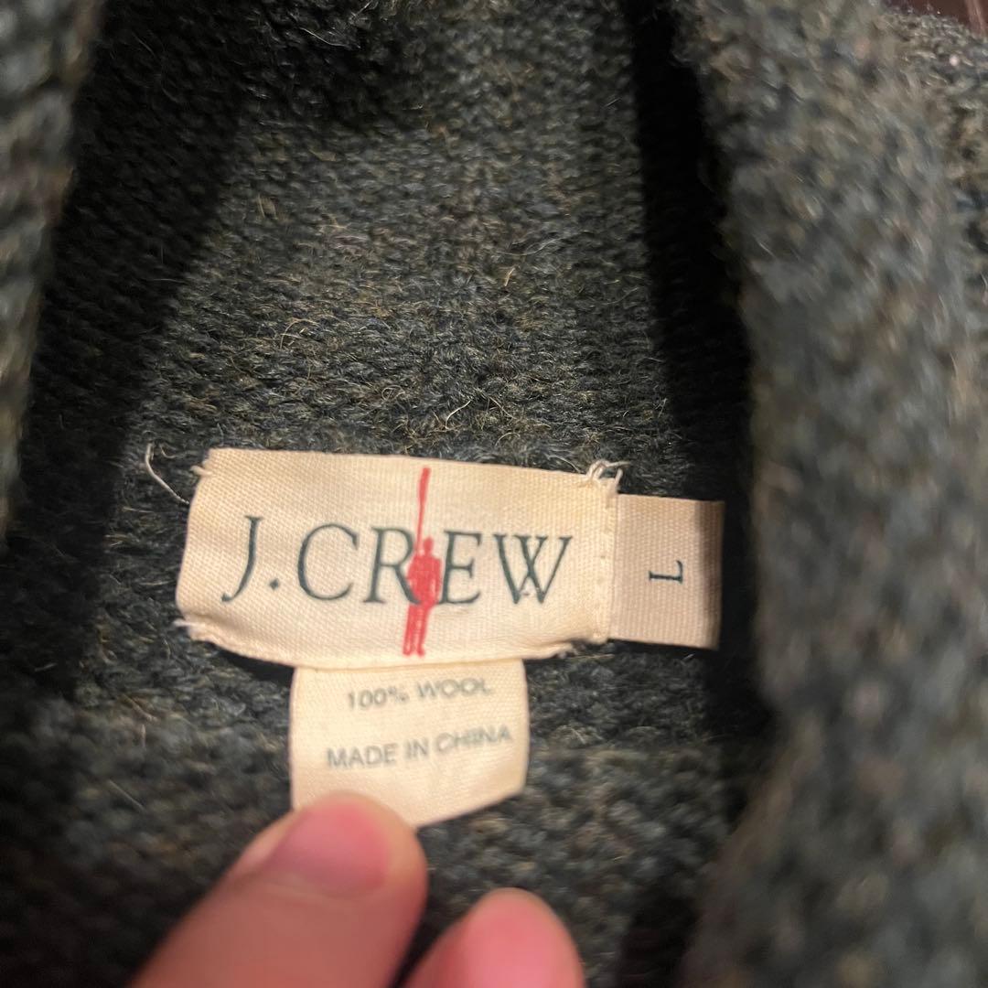 トップス 90s J.crew roll neck wool knit sweater