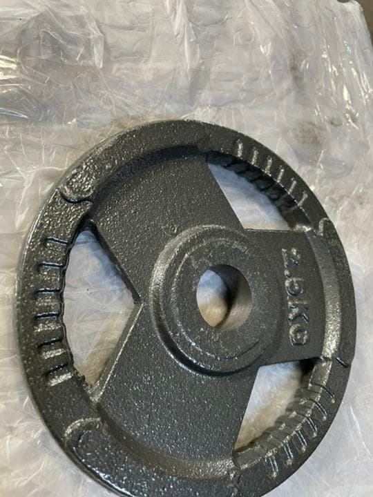 50mmアイアンプレート　15kg  4枚