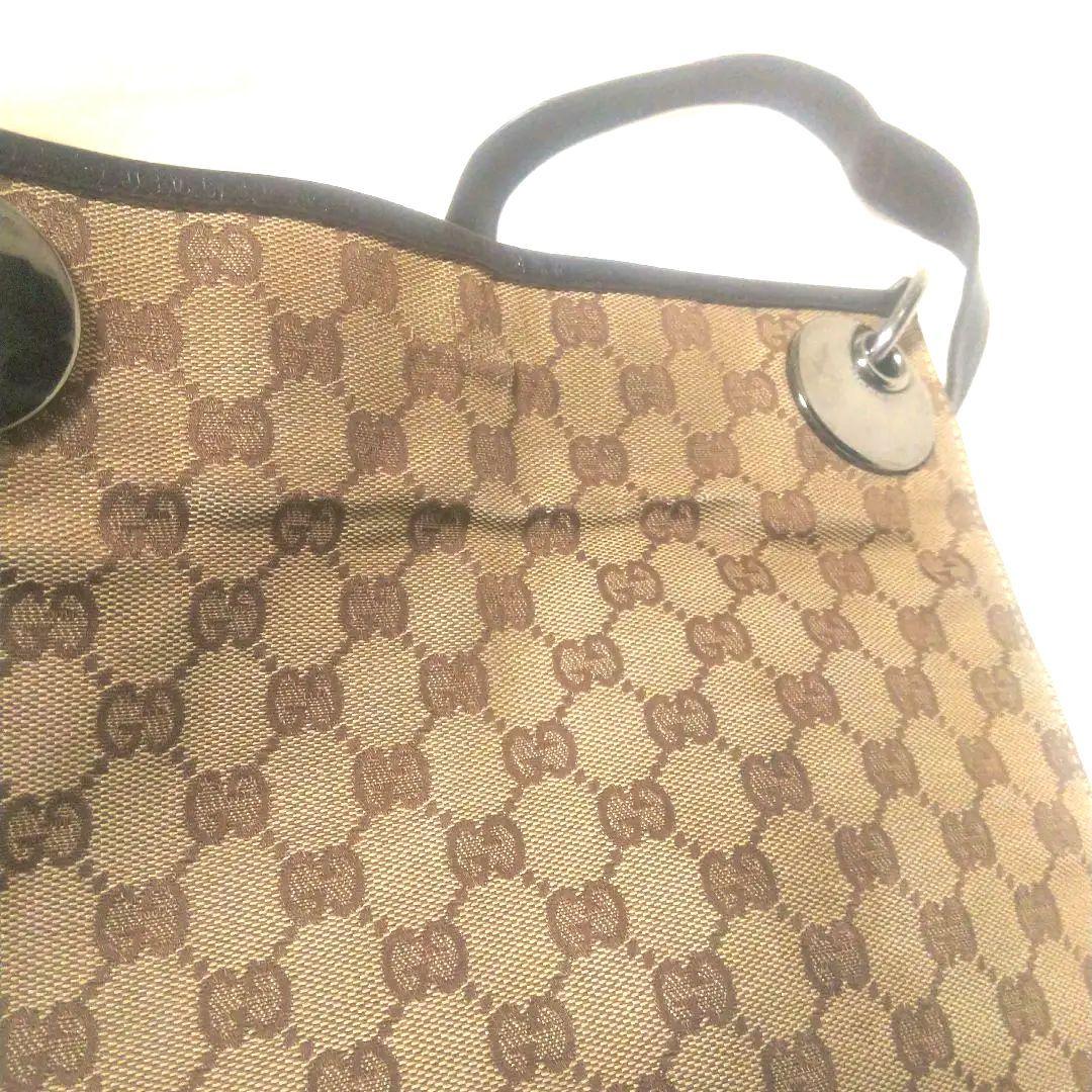 グッチ GGキャンバス エクリプス GG柄 ショルダーバッグ 袋付き