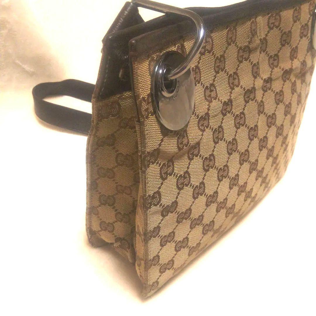 グッチ GGキャンバス エクリプス GG柄 ショルダーバッグ 袋付き