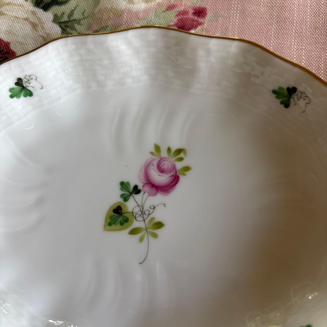 ヘレンド　ウィーンの薔薇/ エリザベートの薔薇 プレート3種