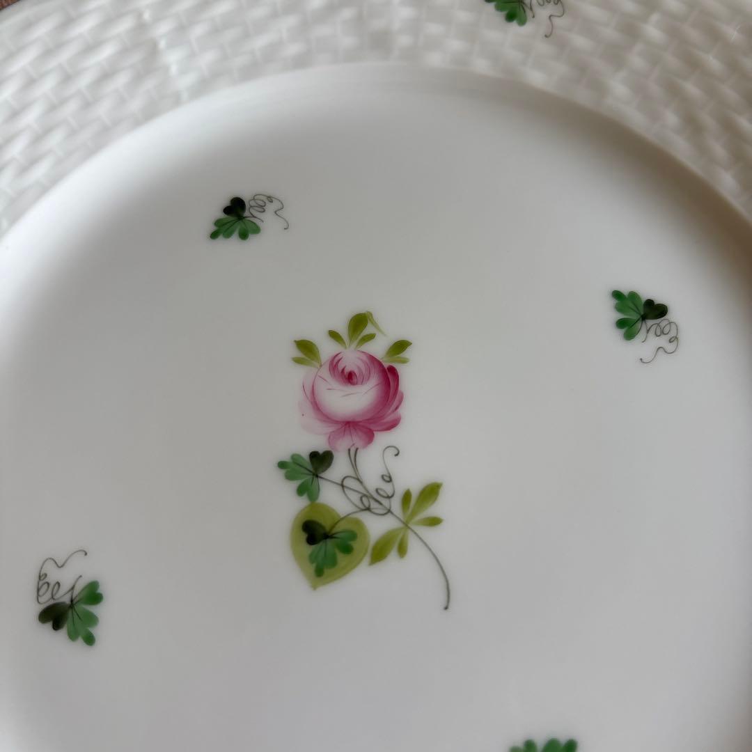 ヘレンド　ウィーンの薔薇/ エリザベートの薔薇 プレート3種