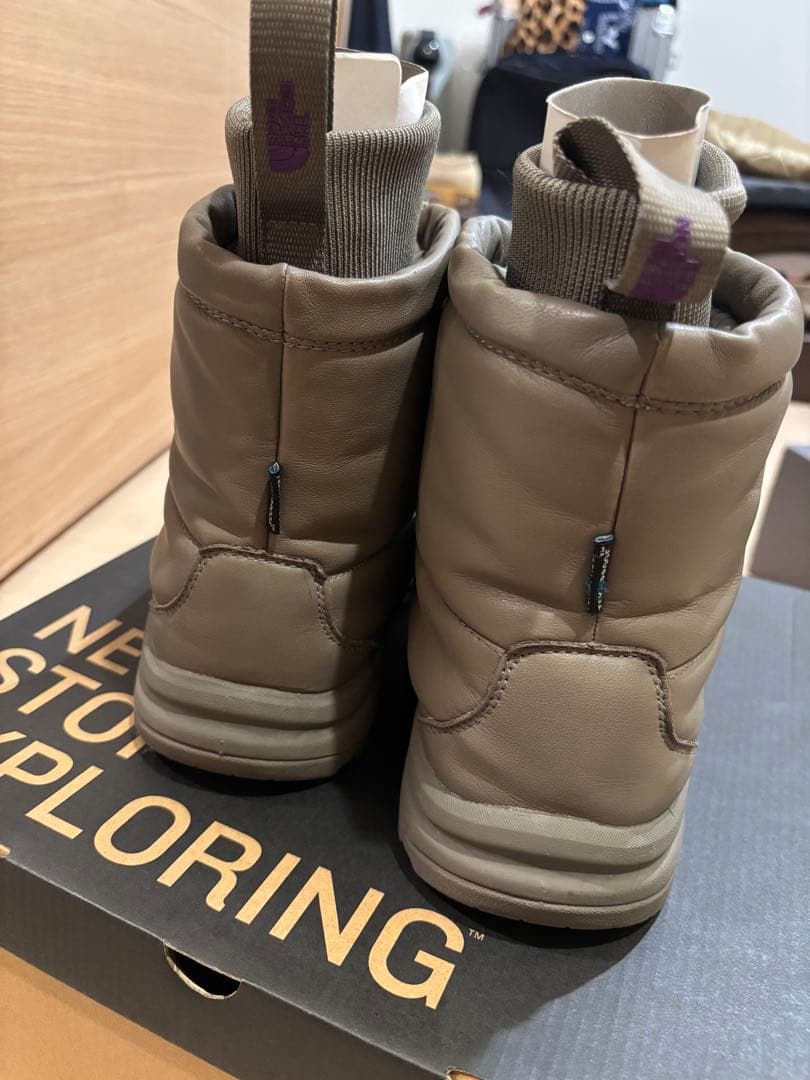 The North Face purple label ヌプシレザー　ＢＧ