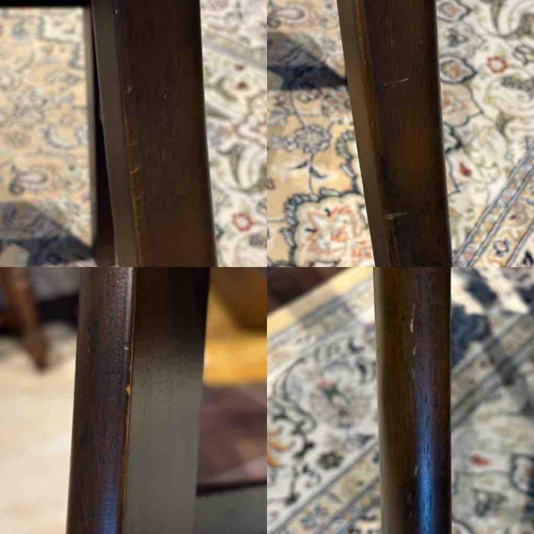 ③karimoku カリモク ダイニングチェア リビングチェア 合皮レザー YN