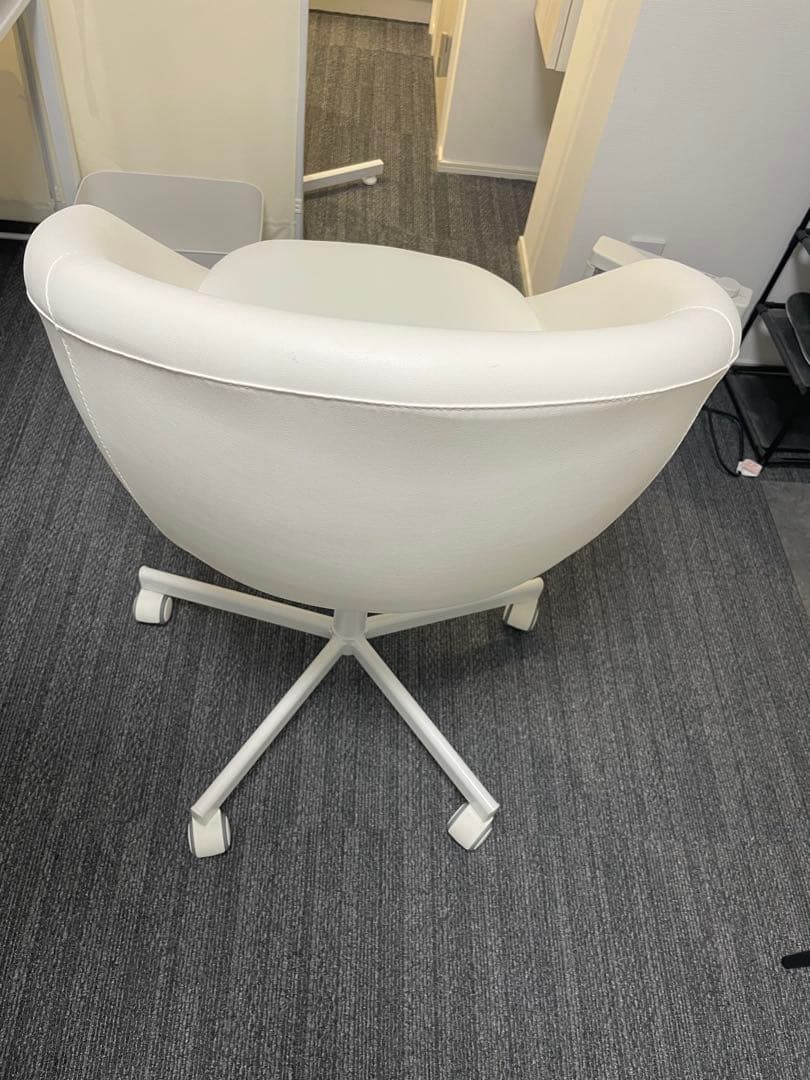 IKEA SKRUVSTA スクルーヴスタ 回転チェア, イーサーネ ホワイト