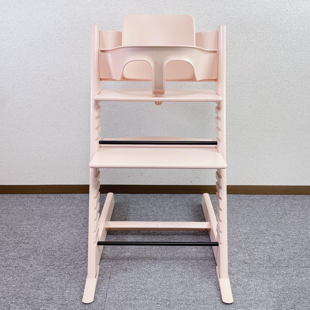 専用出品　STOKKE TRIPP TRAPP ピンク No.6 付き