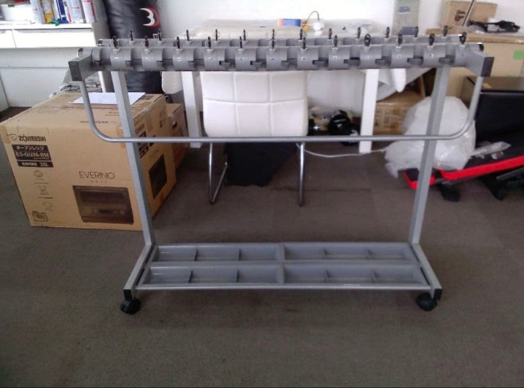 傘立て　24本・カギ付　【業務用‼️】　店　塾　病院　施設　アンブレラスタンド