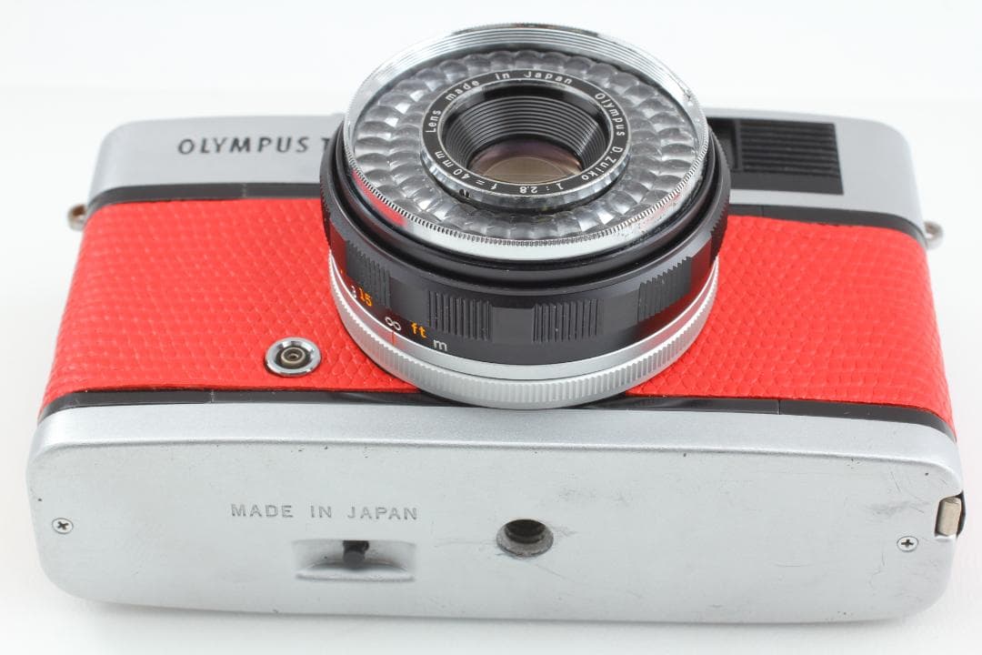 【美品　整備済】レッド　オリンパス Trip35　40mm f2.8 #1177