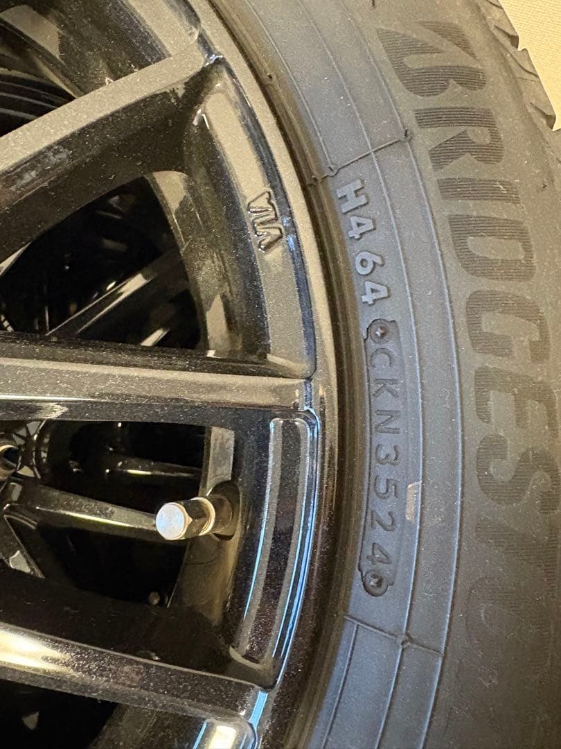 1月中迄。24年製 165/65r15 ブリジストンアルミホイールセット