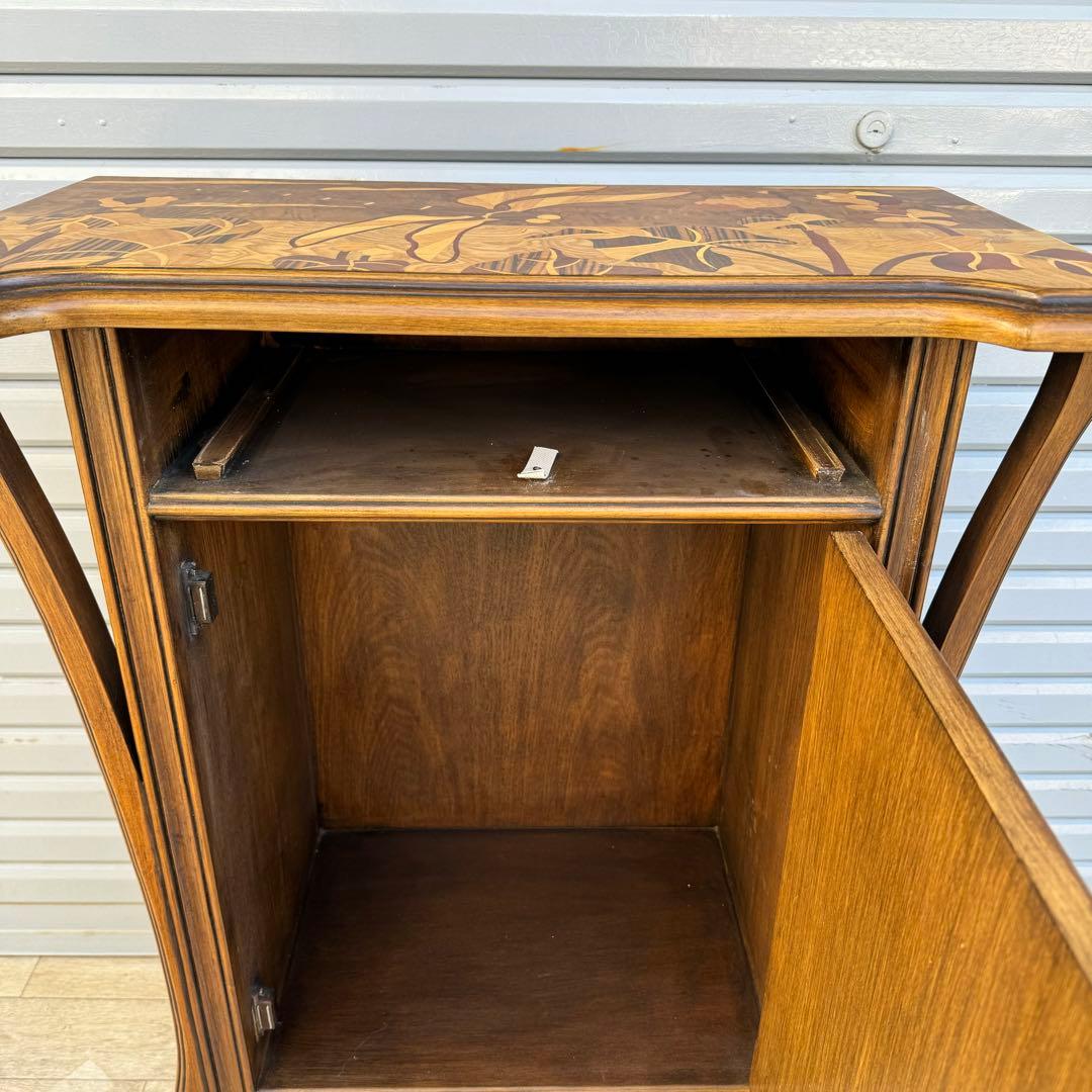 希少　ミエールガレ 調　アール・ヌーボー　チェスト　コンソール