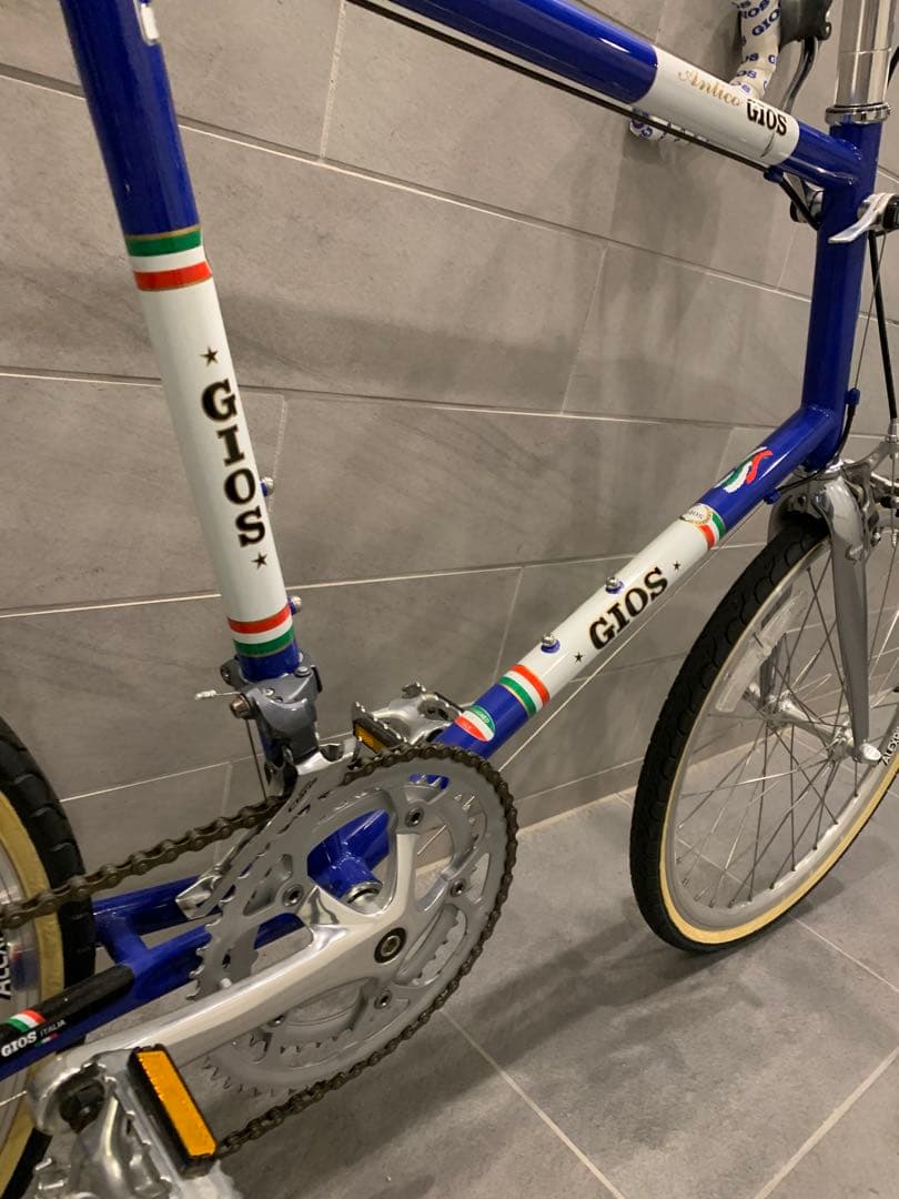 【東京近郊受渡し希望】ほぼ未使用 GIOS ANTICO ミニベロ 美品