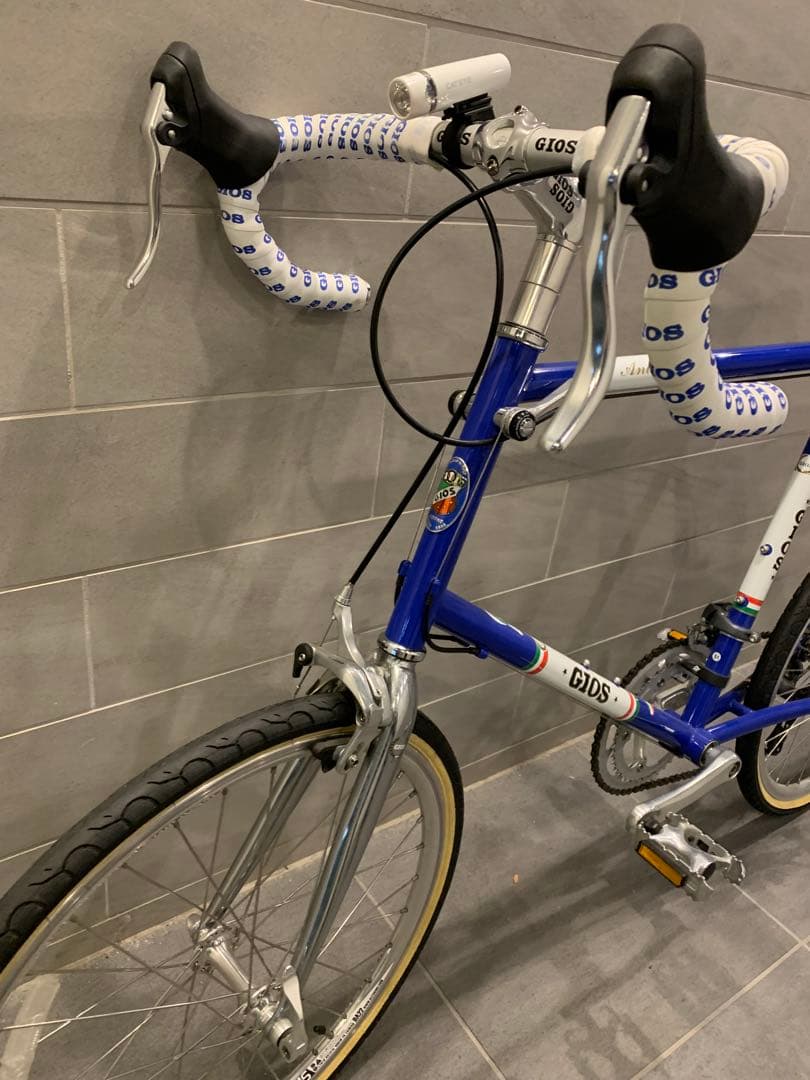 【東京近郊受渡し希望】ほぼ未使用 GIOS ANTICO ミニベロ 美品