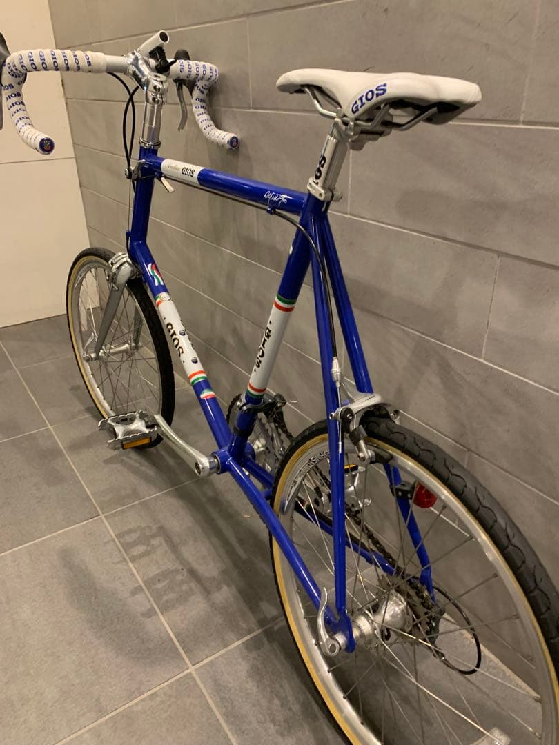 【東京近郊受渡し希望】ほぼ未使用 GIOS ANTICO ミニベロ 美品